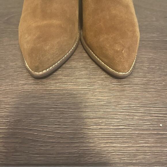 Seychelles Tan Suede Booties Sz 9 - Picture 5 of 7